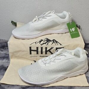 NWT Hike Footwear Cloud White Barefoot Unisex Sneakers Womens 8 EU 39